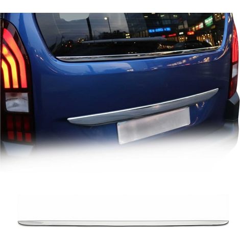 OMAC Garniture de Fenêtre de Hayon Compatible avec Peugeot Rifter 2018-2026 Acier INOX 1Pcs (1/5)