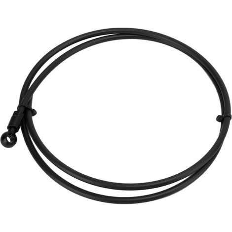 Durite de frein à disque hydraulique MEROCA 1 m pour VTT, lubrifiée à l'huile d'olive et dotée d'inserts de contact pour accessoires VTT XTR, noire. (1/5)