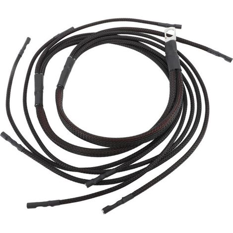 Câblage de harnais de fiche GLOW Câble d'alimentation professionnel pour les camions super duty (1/4)