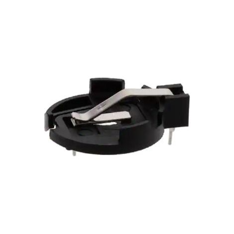 Porte-pile 1 x RS PRO CR2032, raccordement Traversant