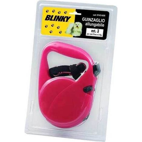 Blinky Guscio-Big Exstens Hundeleine, 8 Meter Draht