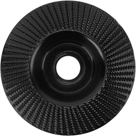 Schleif- und Formscheibe aus Wolframkarbid, verschleißfest, 125 mm, für Holzbearbeitung, schwarz
