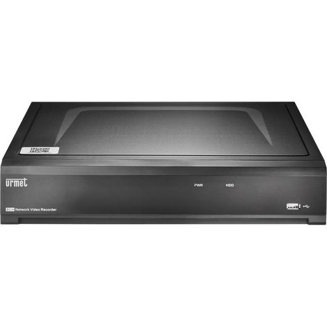 Videoregistratore NVR 16 canali IP 16 porte PoE 12MP Urmet 1098/426P