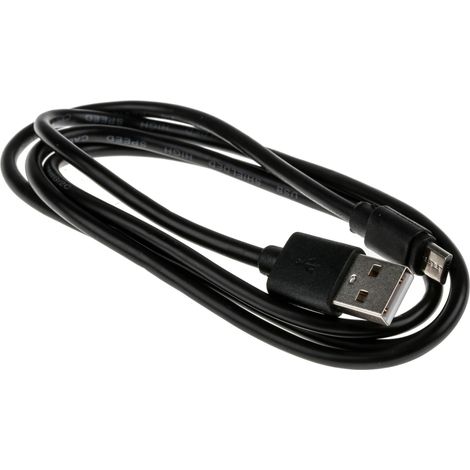 Câble USB RS PRO, Micro USB B vers USB A, Noir, 1m ( Prix pour 1 )