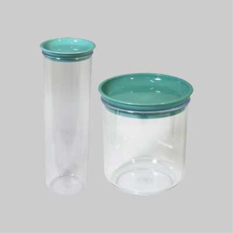 Barattolo 'like' tondo 1 lt -ø cm 12x12,5h (1/2)