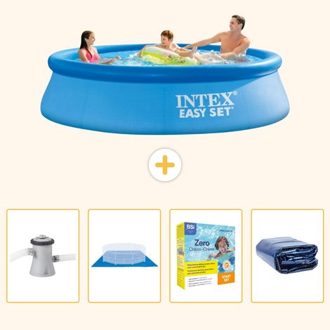 Intex Piscine Easy Set Ronde - 305x76 cm - 5-pièces S245 (1/5)