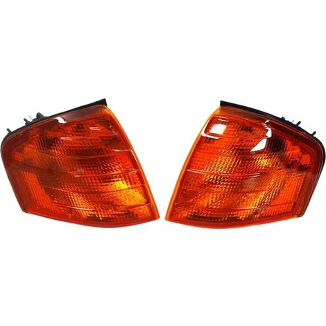 Antibrouillard Avant Pour Benz Classe C W202 C230 C280 (1994-2000) - Cache Clignotant Latéral (2028261243) - Ampoules Non Incluses Phares Pare-choc Avant(Left Right) (1/4)