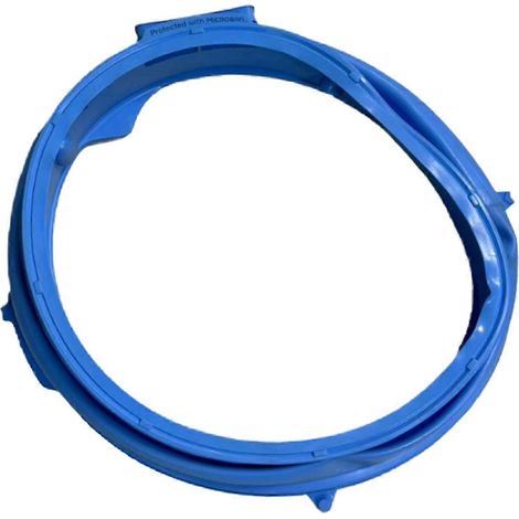 Joint de porte de lave-linge WH05X29514, joint d'étanchéité bleu (1/5)