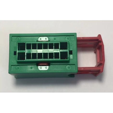 Amp 185760-2 Connettore automobilistico HYBRID RCPT HSG da 16 W - Verde