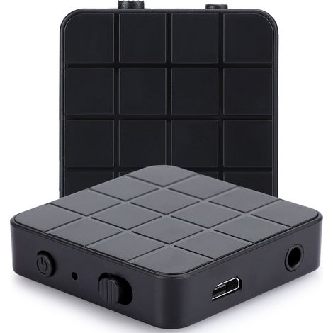 Adaptateur audio sans fil émetteur-récepteur 2 en 1 pour Bluetooth 5.0, TV, ordinateur, entrée auxiliaire 3,5 mm (1/5)