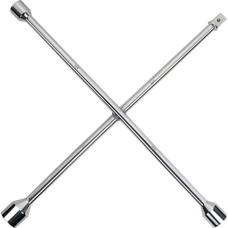 Clé en croix 24 x 27 x 32 x 20(3/4 po. 4 pans) L625 mmxl625 mm PROMAT