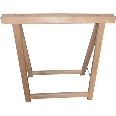 Holzklappbock 75x75cm, klappbar, Profi (1/3)