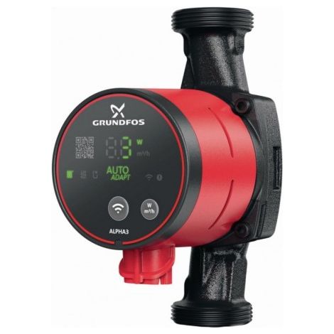 Grundfos – Circulateur domestique variable bluetooth 1" DN 15mm entraxe 130mm 230V – Moteur performant pour installations domestiques – 98890746