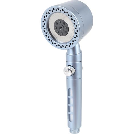 Pommeau douche filtrant modes multiples style pression – Boost main usage domestique bleu, salle de bain (1/5)