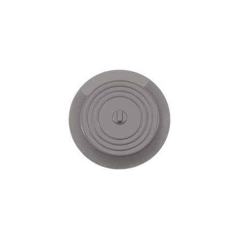 6 Pouces Bouchon de Baignoire en Silicone Bouchon de Vidange pour la Cuisine, la Salle de Bain et Blanchisseries(gris)