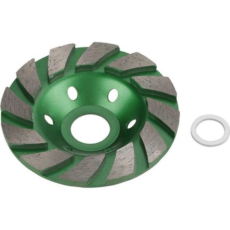 1 Stück 100 mm Diamantschleifscheibe, Topfschleifscheibe für Stein, Beton, Keramik, Polieren