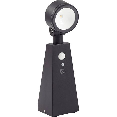 LED Solar Lights with Sensor 'Raide' made of Aluminium