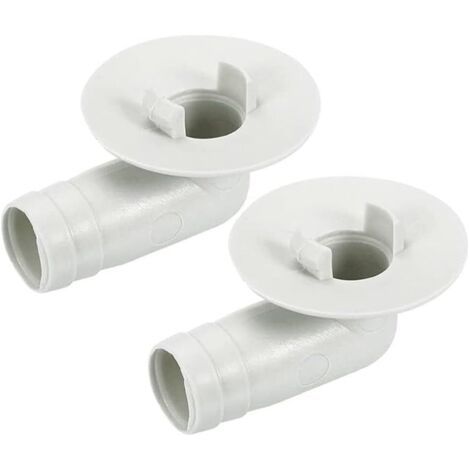 BUNTHAUS 2 Pièces Universel D'échappement De Climatiseur D Unité Extérieure Bec Connecteur, Fenêtre Adaptateur De Vidange D'eau De Condensation Raccord Coudé De Climatiseur De (1/5)