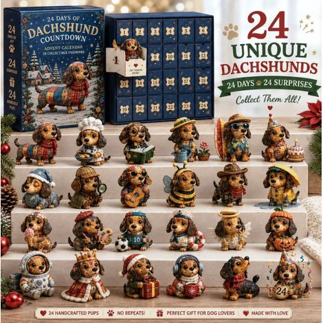Christmas Advent Calendar 2026 - 24-Day French Bulldog Mischief - C - 3D Version