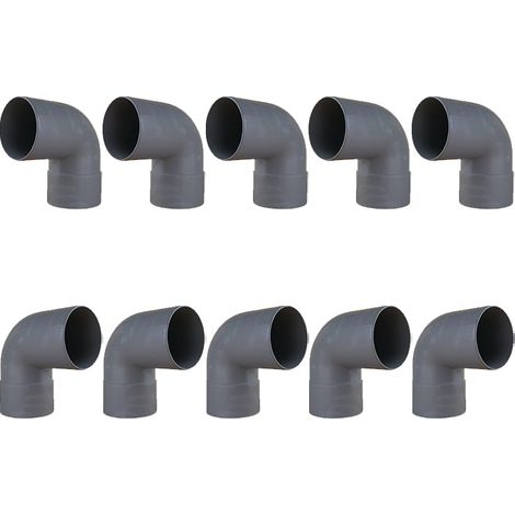 10 raccords PVC 87°30 Mâle/Femelle Ø100 - First Plast (1/5)