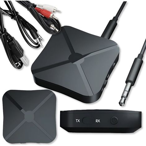 récepteur Adaptateur audio Bluetooth 4.2 Prise jack 3,5 mm AUX RX (1/5)