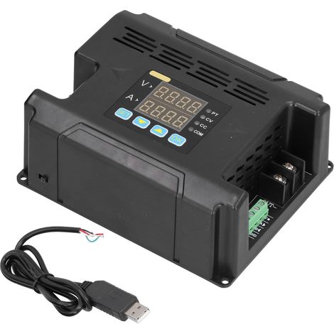 Alimentation DC programmable ajustable 0-16A, bloc d'alimentation stabilisée à découpage avec affichage numérique et contrôle digital. (1/5)