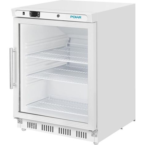 Vitrine réfrigérée positive dessous de comptoir Série C 150L blanc - Polar