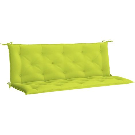 Maison Exclusive - Gartenbank-Auflage Hellgrün 150x(50+50)x7 cm O