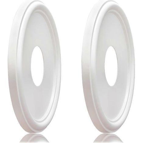 Rosace de plafond moulée en polyuréthane pour luminaires et ventilateurs de plafond