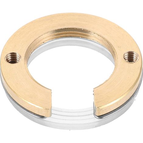 Kit de Fixation pour Robinet Cuisine Écrou en Cuivre et Rondelle, Accessoires Anti-desserrage en Acier Inoxydable pour Installation sans Fuite en Salle de Bain (1/5)