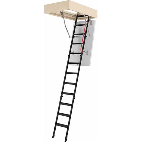Scala a scomparsa con botola da 70x140cm - Isolamento rinforzato - LME70140-2 (1/5)