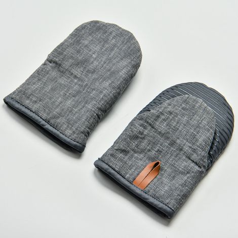 Gants de cuisine, lot de deux, mini gants résistants à la chaleur (1/4)