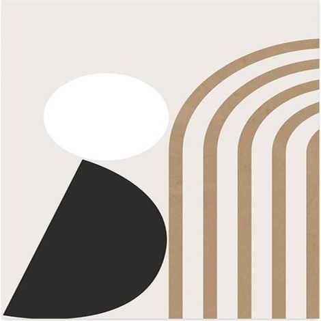 Minimaliste Tableaux Abstraite Ligne Affiches Géométrique Murale, Art Toile tableau Peinture Salon Decoration,50x70cmx3 Sans Cadre (1/5)