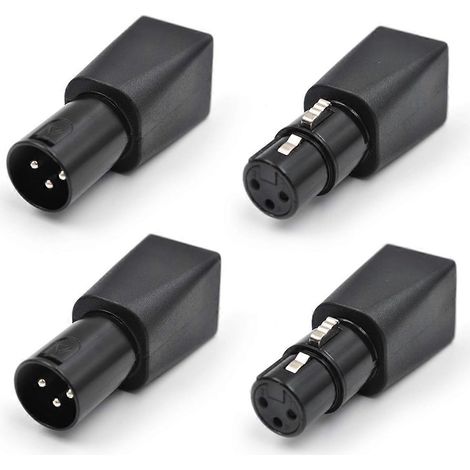 adaptateurs RJ45 Ethernet vers XLR 3 broches (1/5)