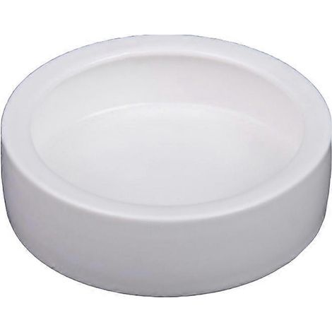 Bol en céramique anti-fuite pour reptiles, gamelle d'eau et nourriture pour lézards, serpent et tortue, taille L – idéal pour alimentation sécurisée.