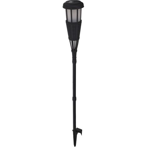 LAMPADA A ENERGIA SOLARE cm 10 x h.58- 12 pezzi
