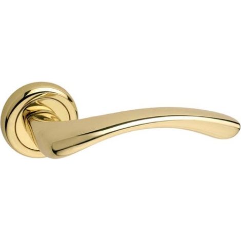 Maniglia per porte interne Modì Cottali ottone lucido