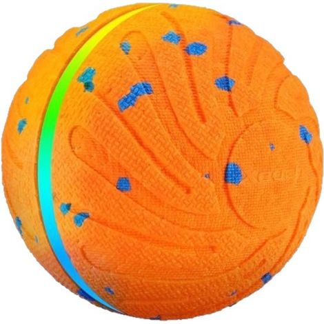 Palline interattive intelligenti per cani, movimento automatico, nuovo materiale ETPU (Gen2-Arancione)