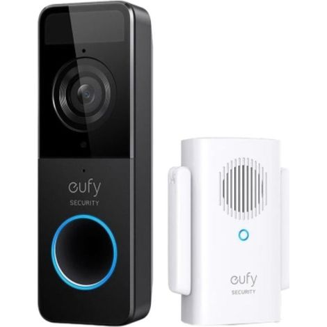 [GEBRAUCHT] eufy Sicherheit - Rufton de Video (batteriebetrieben) mit Rufton, 1080p, Batterielebensdauer de 120 Tage, einfache Installation, verschlüsselter lokaler Speicher, keine monatlichen Gebühre