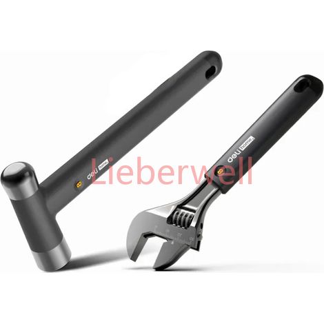 Deli – ensemble d'outils manuels multifonctions, outils pour le travail du bois, ruban à mesurer, clé à marteau, combinaison multi-outils, Kit d'outils de réparation domestique (1/5)