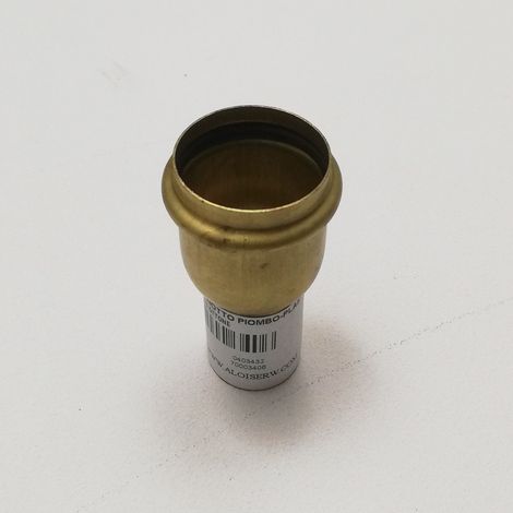 Raccordo per passaggio da piombo 26mm a plastica 32mm (1/2)