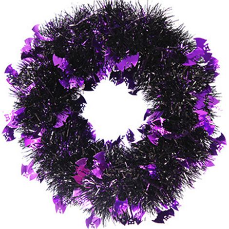 Guirlande Rondes Décoration Halloween - 30 cm - Pour Porte Mur Extérieur Intérieur - 1 Pièce (1/5)