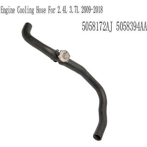Durite de refroidissement moteur, durite de liquide de refroidissement de radiateur pour Journey 2.4L 3.7L 2009-2018 5058172AJ 5058394AA (1/2)
