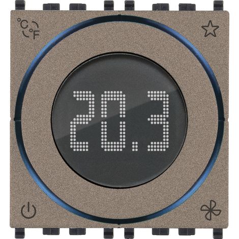 VIMAR - 02974.M Termostato rotella connesso IoT2M Metal