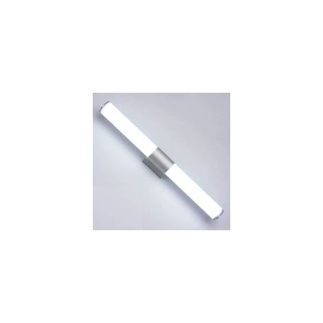 Applique murale LED miroir salle de bain métal verre E14 lampe luminaire de salle de bain avec prise éléctrique