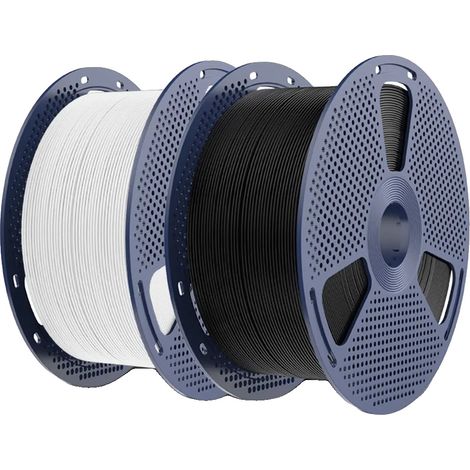 Filament d'imprimante 3D, Haute Résistance, Impression Fluide, PLA Mat BKWT 10KG (1/2)