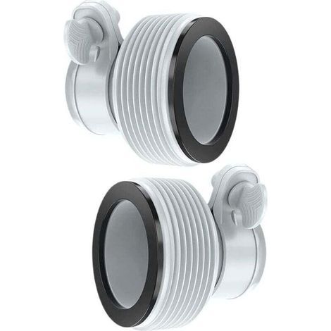 Intex Kit adaptateur de conversion de tuyau B pour tuyau Intex B Pool 3,2 cm à 3,8 cm Pièces de conversion de rechange (1/5)