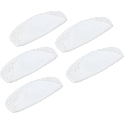 Ortviai Lingettes de rechange pour balai vapeur – 5 pièces en microfibre haute absorption, compatibles Vileda et O-Cedar (1/4)