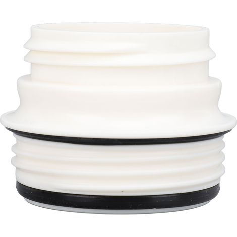 Wiederverwendbarer Becherdeckeladapter, Kunststoff-Wasserflaschendeckeladapter für verschiedene Deckel oder Strohhalme, weiß. (1/5)