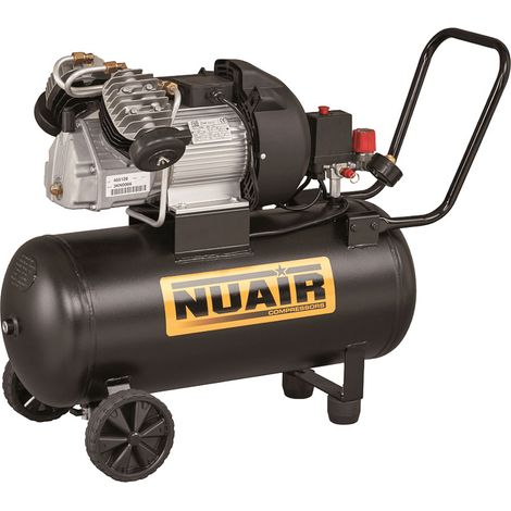 Compresor de aire Nuair VDC/50 bicilíndrico de 50 litros (1/5)